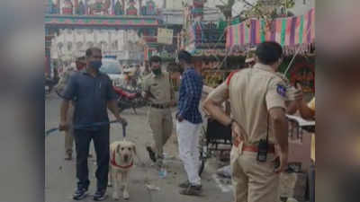 సికింద్రాబాద్ ముత్యాలమ్మ గుడి దగ్గర పేలుడు.. ఒకరికి గాయాలు 