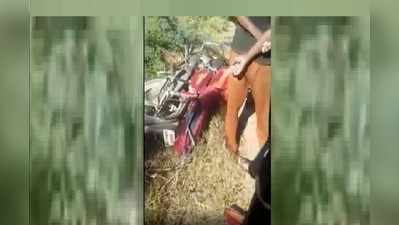 Rajsamand News : कार और बाइक की आमने-सामने हुई भिंडत, बाइक सवार की मौके पर ही मौत