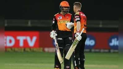 IPL 2020: దుబాయ్‌లో సన్‌రైజర్స్ విధ్వంసం.. ఢిల్లీ టార్గెట్ 220