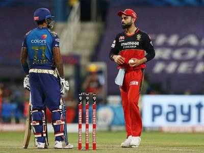 RCB vs MI: आखिरी पांच ओवरों में मुंबई ने शानदार गेंदबाजी की : कोहली