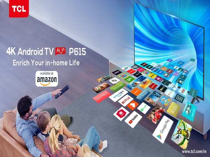 TCL New 4K Smart TV P615 launch Price Features 1