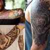 Helios Tattoo Supply  Breakdown of an animal sleeve done Bicep fresh rest  healed by leightattoos heliostattoo heliosfamily heliosneedles  helioscartridgeneedles tattoosupplies tattooartist tattoosupply  tattoosupplier tattoosofinstagram 