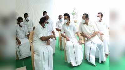 MK Stalin: ஒரே விமானத்தில் முதல்வர் பழனிசாமி, ஸ்டாலின்; என்ன பேசிக் கொண்டனர் தெரியுமா?