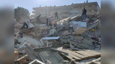 turkey earthquake तुर्कीत भूकंपाने हाहाकार; इमारती कोसळल्या, शेकडोजण अडकले