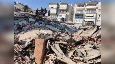 तुर्की भूकंप : पत्त्यांसारख्या कोसळल्या इमारती, शहरात समुद्राचं पाणी