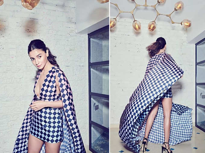 लेबनानी फैशन डिजाइनर की ड्रेस में दिखीं आलिया