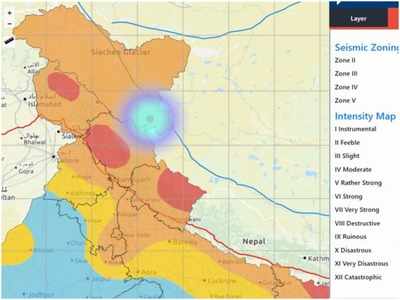 Jammu-Kashmir News: जम्मू-कश्मीर के हैनले में आया भूकंप, 3.5 मापी गई तीव्रता