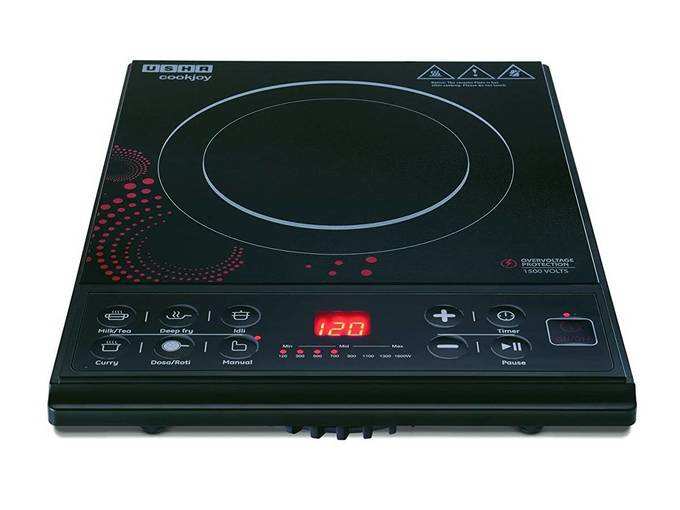 Usha Cook Joy (3616) 1600-Watt Induction Cooktop (Black)