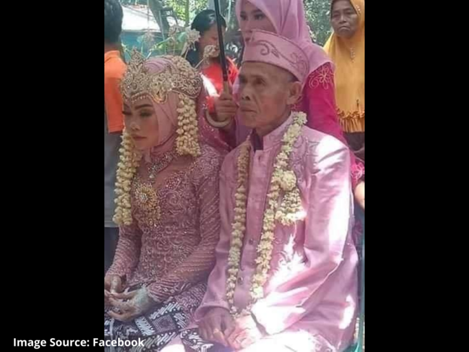 Indonesia 78 year old man married 17 year old young girl and sent divorce notice after 22 days of marriage