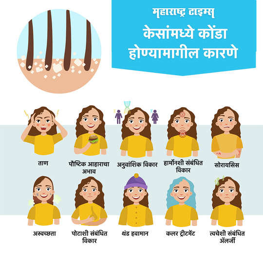 Hair Care Tips In Marathi, Hair Care Tips या ६ कारणांमुळे सुरू होते  केसगळती; दुर्लक्ष करू नका, लवकरच करा योग्य उपाय - how to stop hair fall  with natural home remedies in