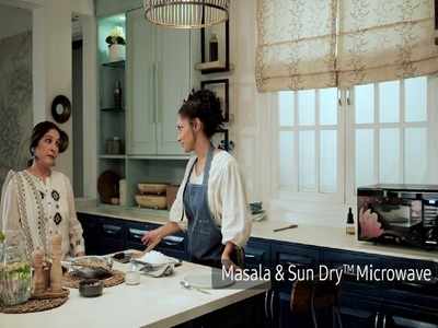 Samsung microwave ഉപയോഗിച്ച് കിടിലന്‍ ഡിന്നര്‍ ഒരുക്കി മസബ; സന്തോഷത്തോടെ അമ്മ നീന ഗുപ്ത!