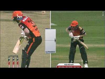 SRH vs RCB: వార్నర్‌‌ ఎలా ఔట్..?  థర్డ్ అంపైర్ నిర్ణయంపై ఫ్యాన్స్ ఫైర్