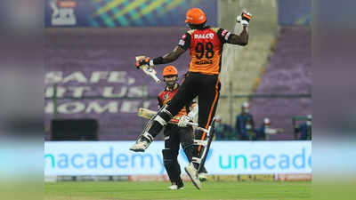 IPL: एलिमिनेटर में छाए 2 इंटरनैशनल कैप्टन, बैंगलोर का सपना तोड़ हैदराबाद को दिलाई क्वॉलिफायर-2 में एंट्री