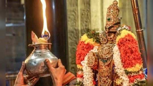 ஸ்ரீரங்கம் ஊஞ்சல் உற்சவம்... அசத்தல் அலங்காரத்தில் பெருமாள்!