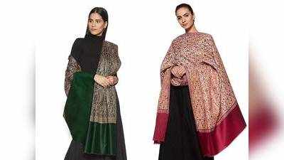 सुंदर कश्मीरी कढ़ाई वाली ये Women Shawl Amazon Sale से खरीदें 60% से ऊपर तक के डिस्काउंट पर