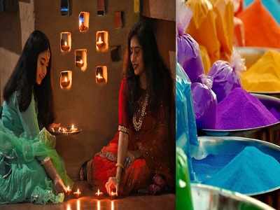 Diwali 2020: ফুল আর আবিরে আঁকুন রঙ্গোলি, রইল কিছু ভাবনা
