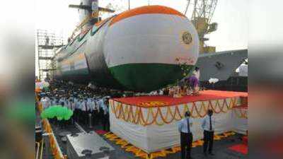 भारतीय नौसेना का बढ़ेगा दबदबा, स्कॉर्पीन सीरीज की पांचवीं न्यूक्लीयर सबमरीन वगीरलॉन्च