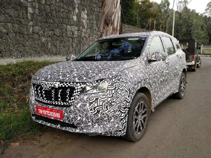 Mahindra XUV500 testing