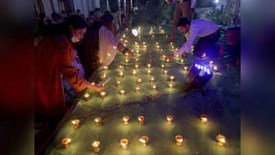 Diwali in Pakistan पाकिस्तानमध्ये हिंदू बांधवांनी उत्साहात साजरी केली दिवाळी