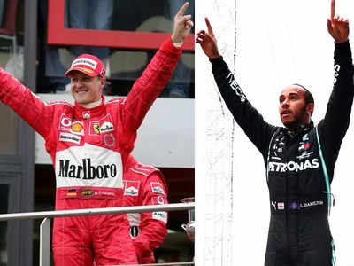 F1: शूमाकरच्या विक्रमाशी बरोबरी; लुइस हॅमिल्टन पुन्हा झाला वर्ल्ड चॅम्पियन