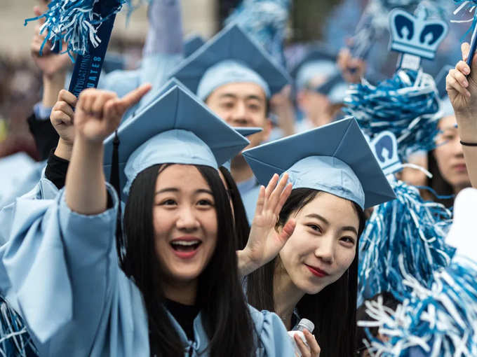 चीन से सबसे ज्यादा छात्र