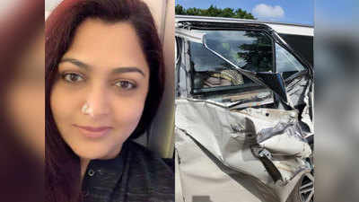 खुशबू सुंदर की कार तमिलनाडु में हुई हादसे का शिकार, पुलिस कर रही जांच