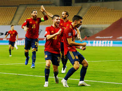 नेशंस लीग: जर्मनी को रौंदकर स्पेन सेमीफाइनल में, 89 साल में सबसे बड़ी हार