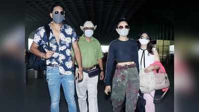 मालदीव छुट्टी मनाने निकलीं रकुल प्रीत सिंह का एयरपोर्ट पर नजर आया कूल स्टाइल
