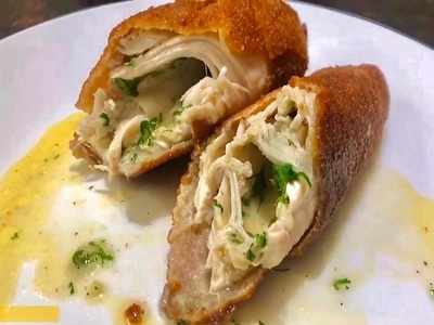 Chicken Ala Kiev Recipe:  মুখে দিলেই মাখন! সহজে ঘরেই বানিয়ে ফেলুন চিকেন আলা কিভ, জানুন রেসিপি