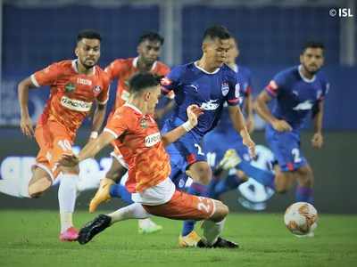 ISL 2020: ബെംഗളൂരുവിനോട് പൊരുതി സമനില പിടിച്ച് ഗോവ