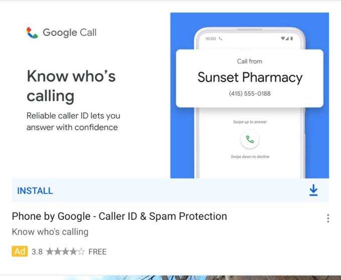 Google Call App