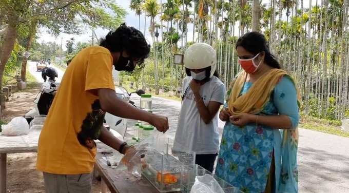 ​മത്സ്യവിൽപനയുമായി ഡാർവിൻ