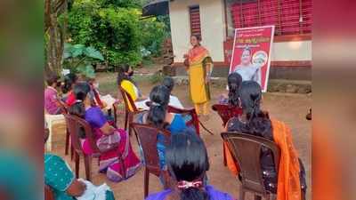 ഒരു വോട്ടിന് ഒരു പാട്ട്... റീജയോട് വോട്ടർമാർ ചോദിക്കുന്നത് ആവശ്യപ്പെടുന്നത് ഇതാണ്; പാട്ടും പാടി ജയിക്കാനുറച്ച് മറ്റൂരിലെ സ്ഥാനാർഥി