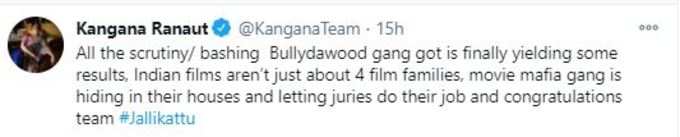 kangana tweet