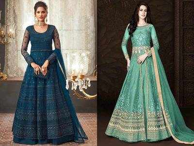 Anarkali Gowns On Amazon : लेटेस्ट फैशन के पार्टी वियर Anarkali Gowns पर Amazon दे रहा है भारी छूट