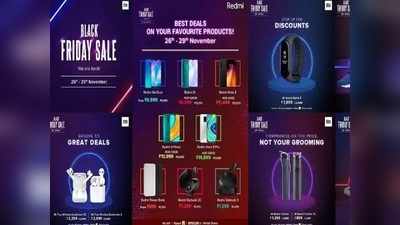 शुरू हो गई Xiaomi Black friday sale, मोबाइल समेत ढेरों प्रोडक्ट्स पर बंपर छूट