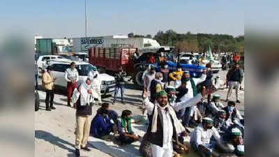 Farmers Protest: ईस्टर्न पेरिफेरल एक्‍सप्रेस वे पर भारतीय किसान यूनियन का चक्का जाम, कई राज्‍यों के मुसाफिर परेशान