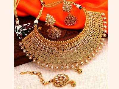 Jewellery Set On Amazon : फेस्टिव सीजन हो या शादी हर मौके पर सुंदरता में चार चांद लगाएंगे ये Jewellery Set