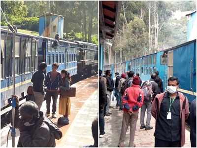 ഊട്ടിയുടെ സ്വന്തം പര്‍വ്വത തീവണ്ടി എട്ടുമാസങ്ങള്‍ക്ക് ശേഷം വീണ്ടും ഓടി; കാരണം ഇതാണ്!!