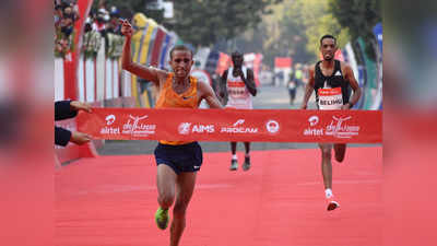 इथोपिया के वेलेलेगन, येहुआलॉ ने रेकॉर्ड समय में जीती दिल्ली हाफ मैराथन