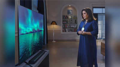 फराह खानने सांगितला Samsung QLED TV चा अल्टिमेट सिनेमॅटिक अनुभव