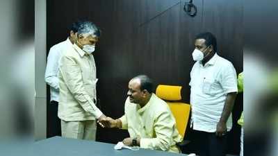 అచ్చెన్నాయుడికి ప్రమోషన్.. నిలబడి గౌరవించిన చంద్రబాబు