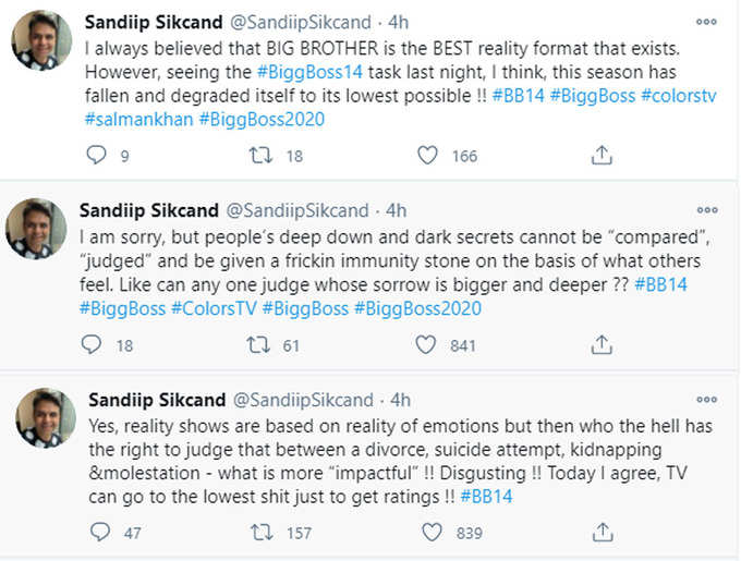 sandiip sikand tweets