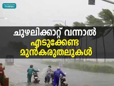 ചുഴലിക്കാറ്റ് വരും മുൻപേ: സുരക്ഷ ഉറപ്പാക്കാൻ ഈ കാര്യങ്ങള്‍ ചെയ്യാം