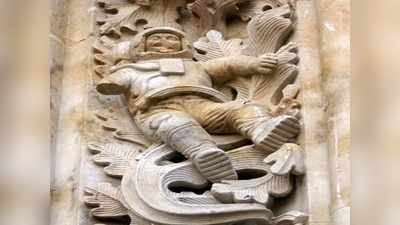 FACT CHECK: 2000 ஆண்டுகளுக்கு முன்பே உறையூர் கோயிலில் செதுக்கப்பட்ட வின்வெளி வீரர் சிற்பம்!