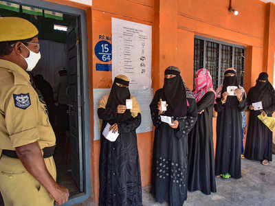 ಬಿರುಸಿನ ಪ್ರಚಾರದ ನಡುವೆಯೂ ಹೈದರಾಬಾದ್‌ ಪಾಲಿಕೆ ಚುನಾವಣೆಯಲ್ಲಿ ಕಳಪೆ ಮತದಾನ