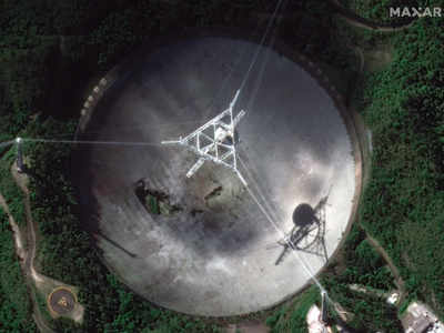 धरती ने खोया ऐस्टरॉइड्स से आगाह करने वाला विशाल रेडियो टेलिस्कोप, Arecibo Observatory ढही तो रो पड़ा विज्ञान जगत