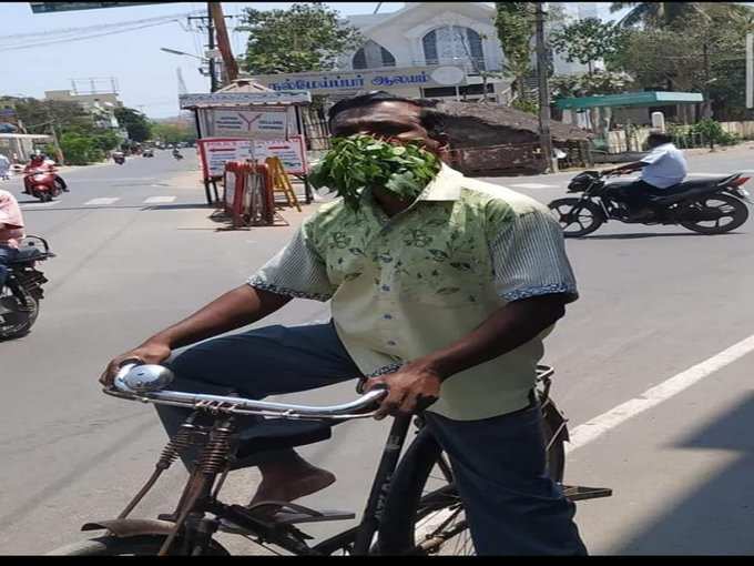 आयुर्वेदिक मास्क