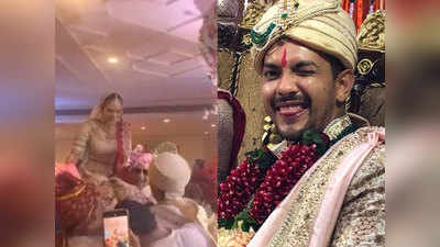 Wedding Pictures of Aditya Narayan: आद‍ित्‍य-श्‍वेता के जयमाल से सात फेरों तक की तस्‍वीरें, वीडियो में द‍िखा ब‍िग बी का पंच