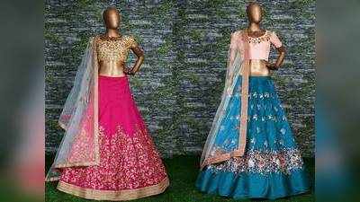 Lehenga On Amazon : डिजाइनर Lehenga पर Amazon दे रहा है हैवी डिस्काउंट, जल्दी करें